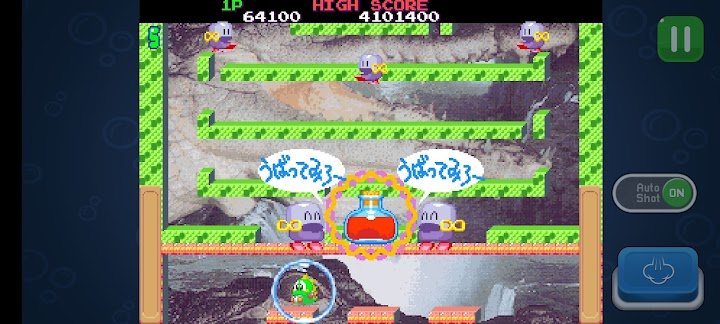BUBBLE MEMORIES Classic screenshot