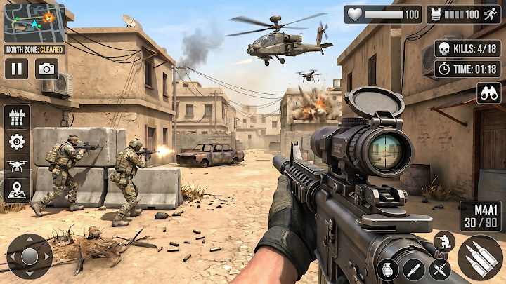 Gun Shooting FPS Action Games screenshot