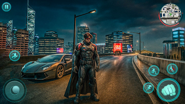 Bat Hero Man-3D Fighting Games screenshot