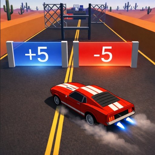 Drive and Dodge: Car Racing 3D icon