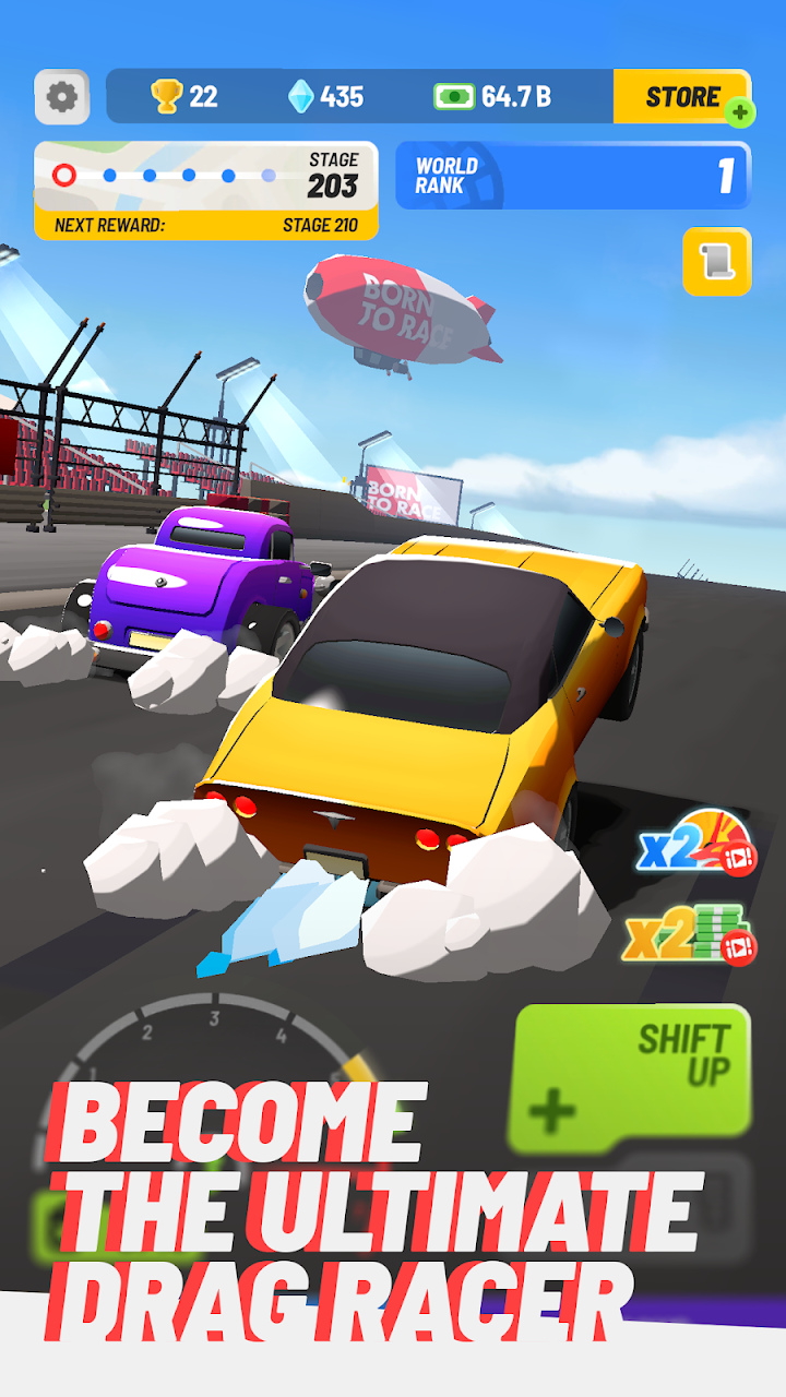 Idle Drag Racers - Racing Game screenshot