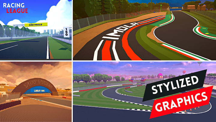 Racing League: 3D Race Offline screenshot