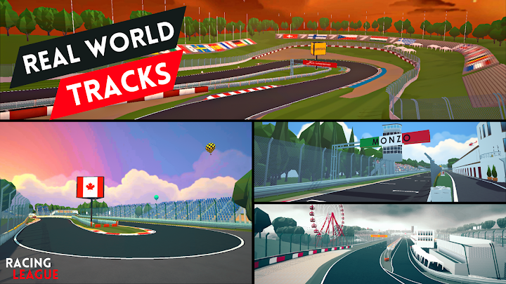 Racing League: 3D Race Offline screenshot