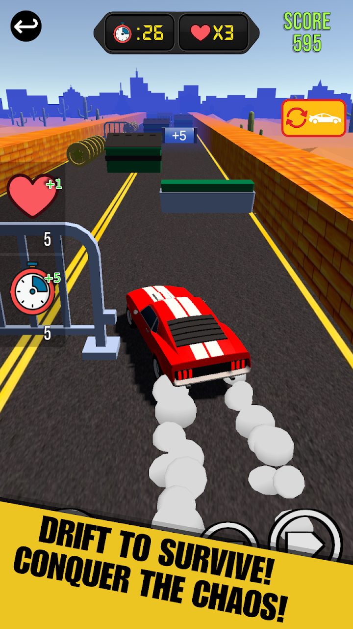 Drive and Dodge: Car Racing 3D screenshot