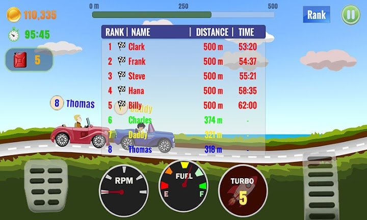 Hill Racing PvP - Multiplayer screenshot