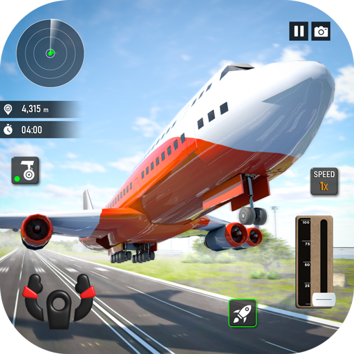 Airplane Simulator 3d Games icon