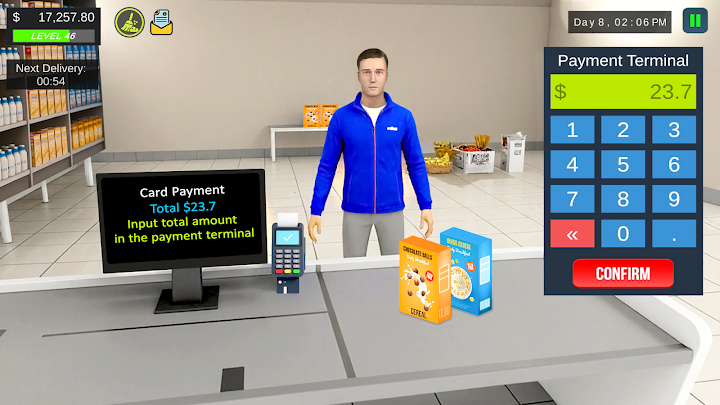 Supermarket Simulator Game screenshot