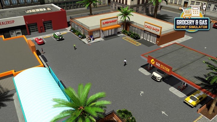 Grocery & Gas Money Simulator screenshot