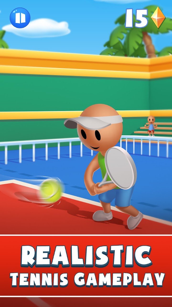 Trendy Tennis : Sports Game screenshot
