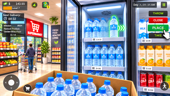 Supermarket Simulator Games 3D screenshot