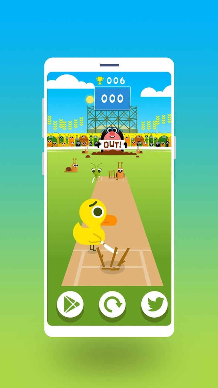 Cric Game - Doodle Cricket screenshot