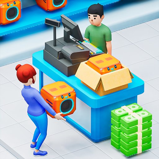 Electronics Mart Simulator 3d icon