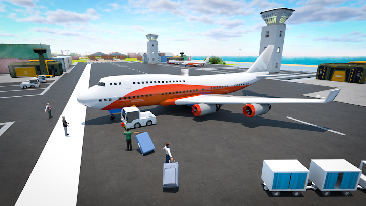 Airplane Simulator 3d Games screenshot
