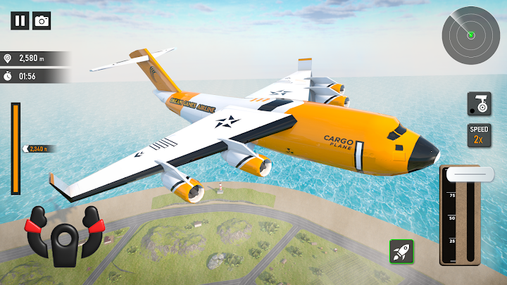 Airplane Simulator 3d Games screenshot
