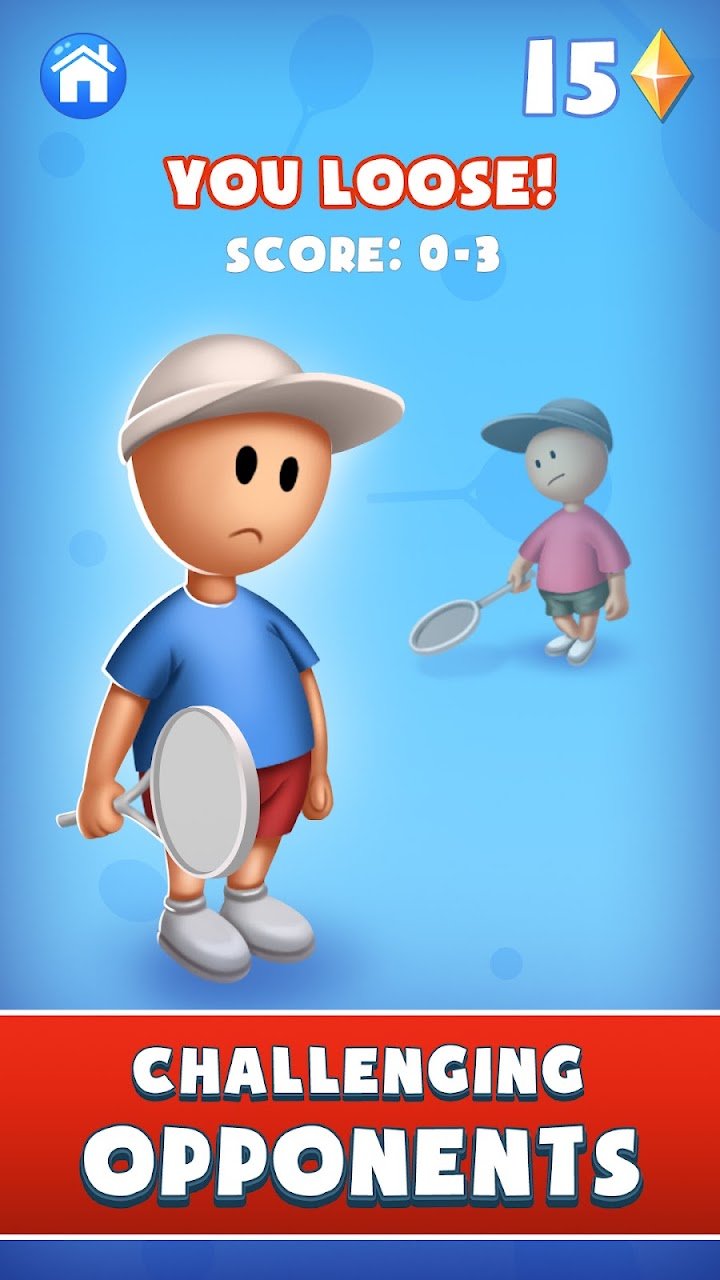 Trendy Tennis : Sports Game screenshot