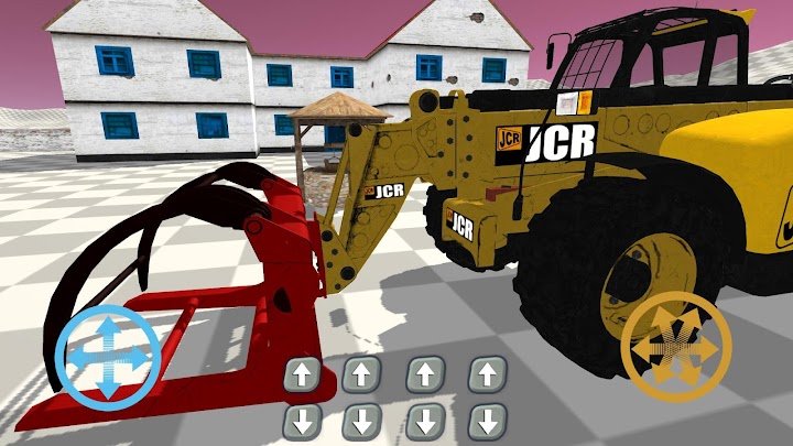 Construction vehicle simulator screenshot