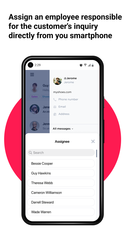 Umnico - Messaging platform screenshot