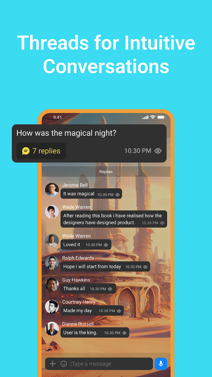 CommChat Messenger & Calls screenshot