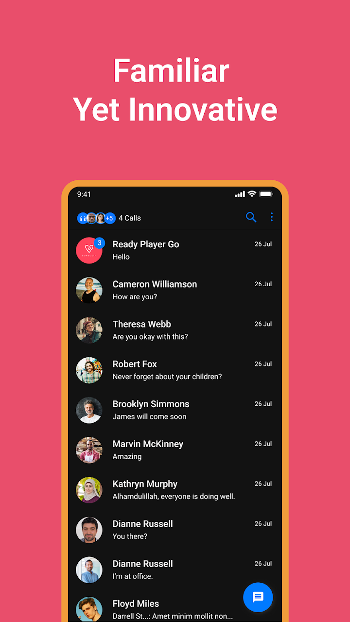 CommChat Messenger & Calls screenshot