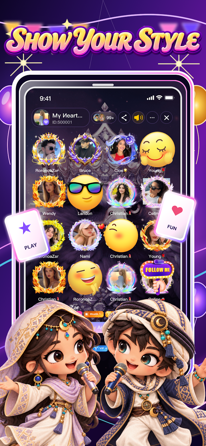 Vola - Group Voice Chat Room screenshot