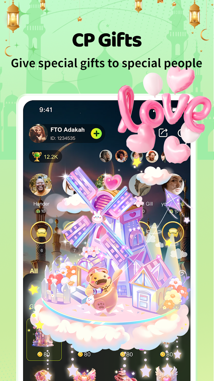 Mina-Voice Group Chat Rooms screenshot