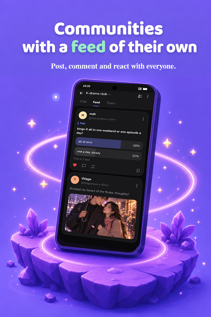 Mirtilu: Communities & Chats screenshot