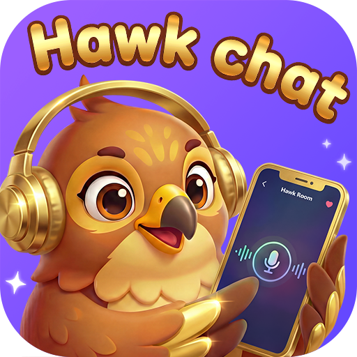 Hawk-Voice Group Chat Rooms icon