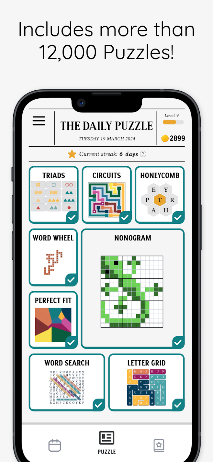 The Daily Puzzle screenshot