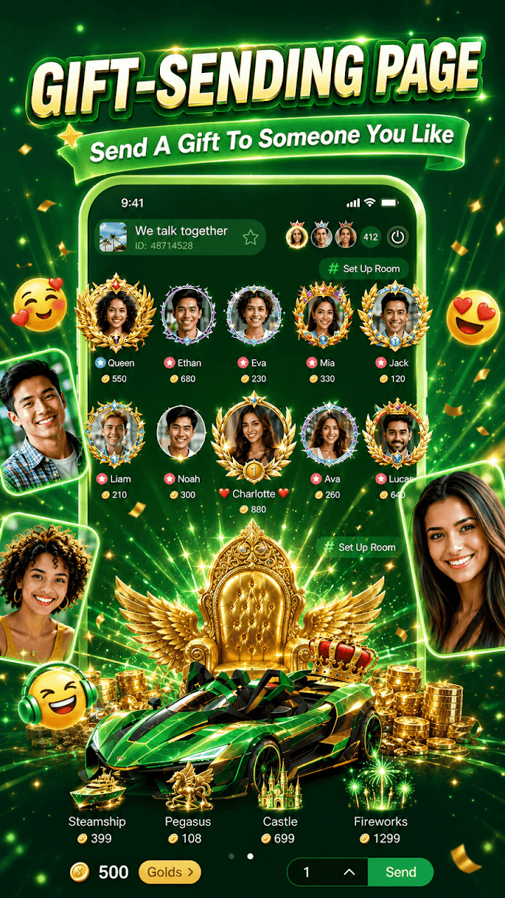 Yaho Voice Chat Room screenshot