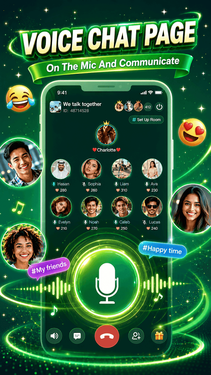 Yaho Voice Chat Room screenshot