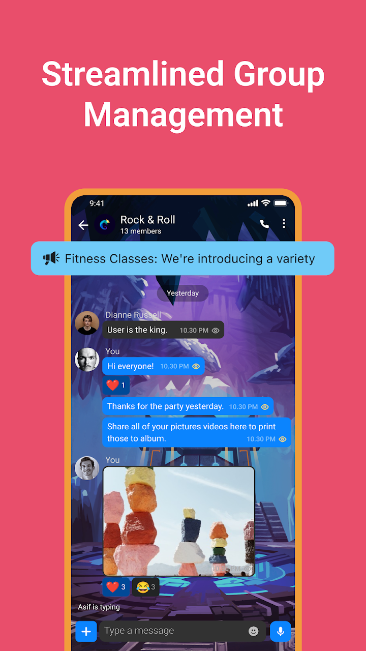 CommChat Messenger & Calls screenshot