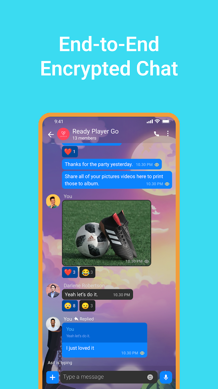 CommChat Messenger & Calls screenshot