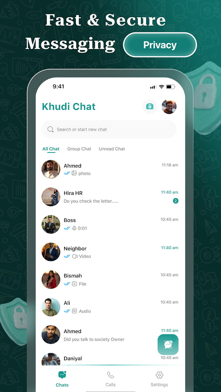Khudi Chat screenshot