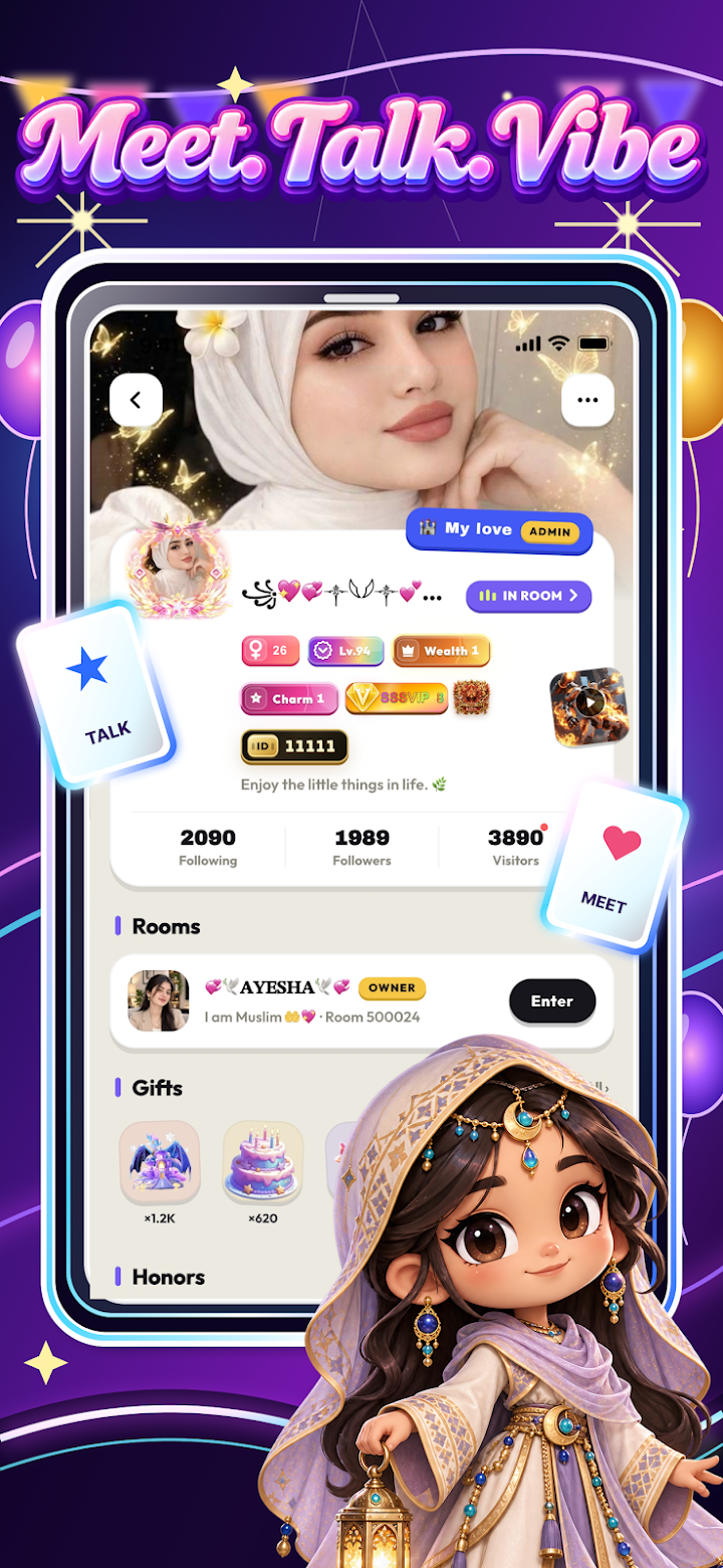 Vola - Group Voice Chat Room screenshot