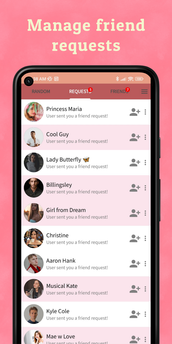 Stranger Chat - Creamtalk screenshot